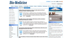 Desktop Screenshot of news.bio-medicine.org